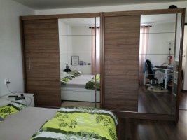 Obrázek od zákazníka pro Šatní skříň Fado 150 ořech