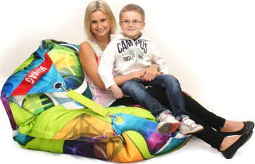 Sedací pytel BeanBag Design-abstrakt