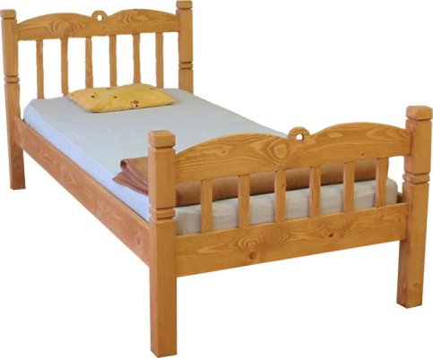 Dřevěná postel Classic jednolůžková