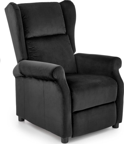 Relaxační křeslo Agustin 2 černá