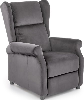 Relaxační křeslo Agustin 2 šedá