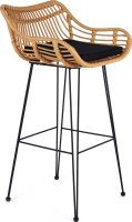 Barová židle H105 přírodní ratan