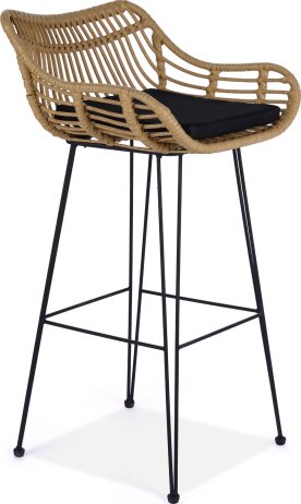 Barová židle H105 přírodní ratan