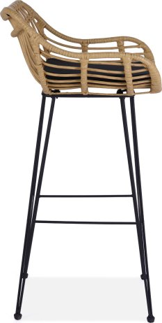 Barová židle H105 přírodní ratan