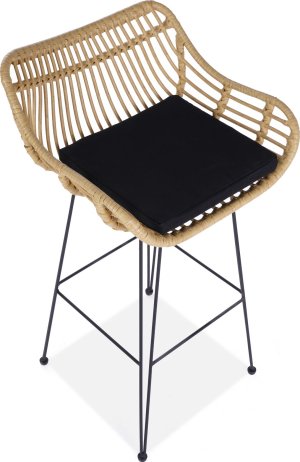Barová židle H105 přírodní ratan