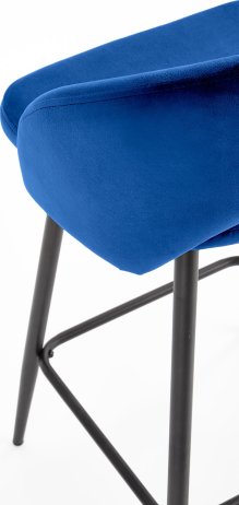 Barová židle H96 tmavěmodrá