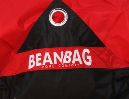 Sedací pytel BeanBag duo-scarlet rose-black
