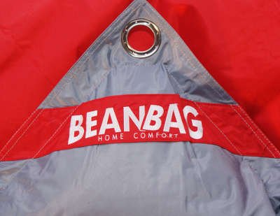 Sedací pytel BeanBag duo-scarlet rose-gray