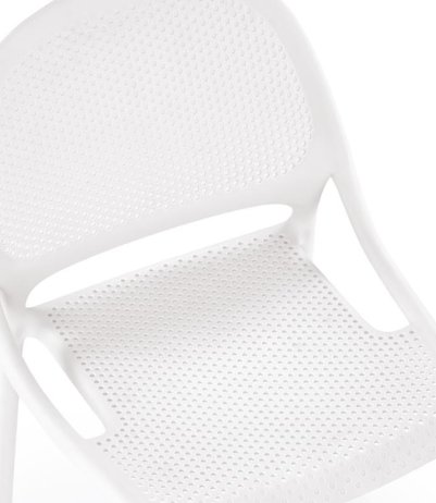 Bílá stohovatelná židle K532