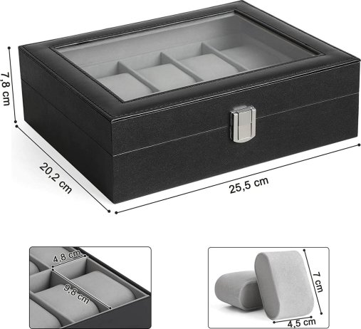 Box na hodinky B010