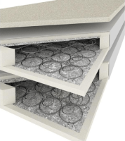Boxspring postel Plafo 120x200 Komfort