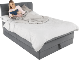 Boxspring postel Plafo 120x200 MegaKomfort Visco