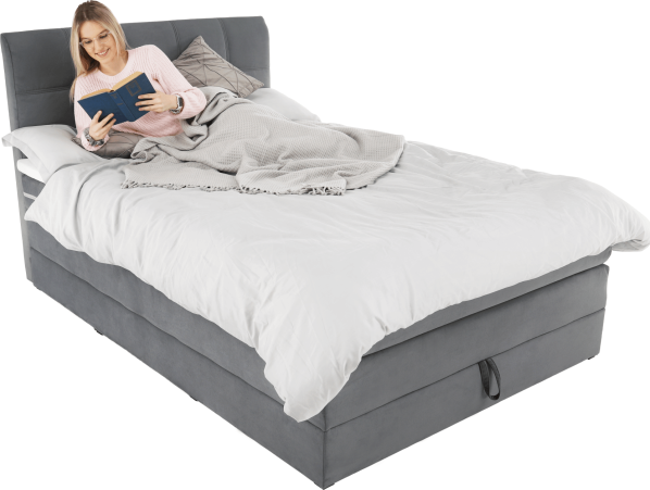 Boxspring postel Plafo 120x200 MegaKomfort Visco