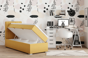 Boxspringová postel Gaffam 80x200 levá