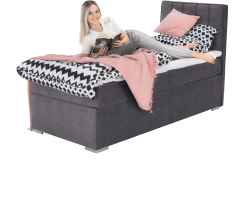Boxspringová postel Narygo 90x200 pravá