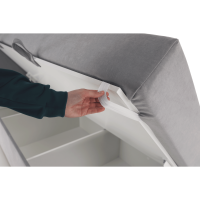 Boxspringová postel Plaplay 80x200 levá