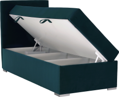 Boxspringová postel Topgo 90x200 levá