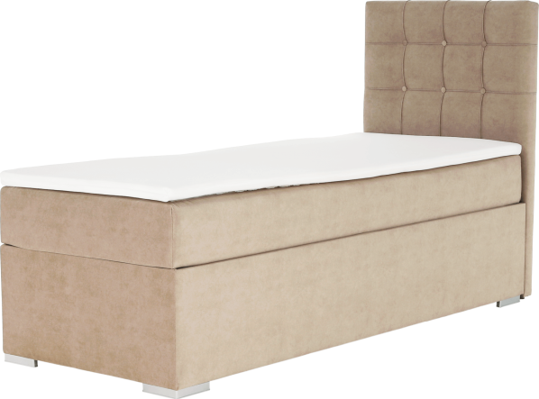 Boxspringová postel Wardall 80x200 levá