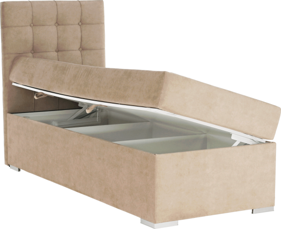 Boxspringová postel Wardall 90x200 levá