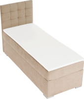 Boxspringová postel Wardall 90x200 levá