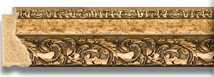 Zrcadlo - bronzový ornament