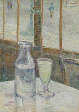 Café Table with Absinthe