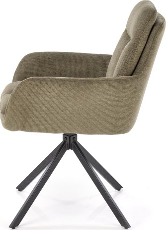 Čalouněné jídelní křeslo K536 olivová