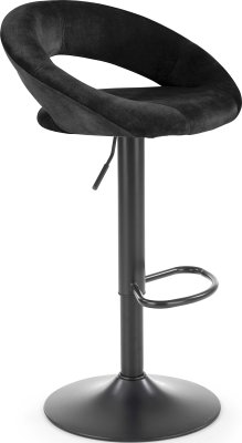 Černá barová židle H102