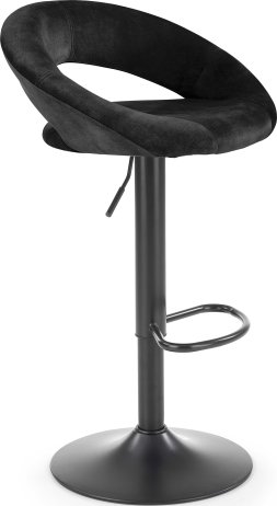 Černá barová židle H102