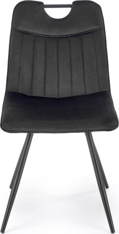 Černá jídelní židle K521