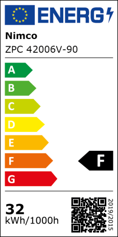 Černé LED zrcadlo ZPC 42006V-90 120x65 cm