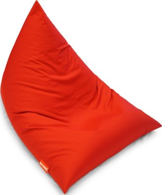 Červený sedací vak BeanBag Triangle scarlet rose
