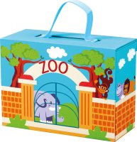 Cestovní kufřík se zvířátky ze ZOO