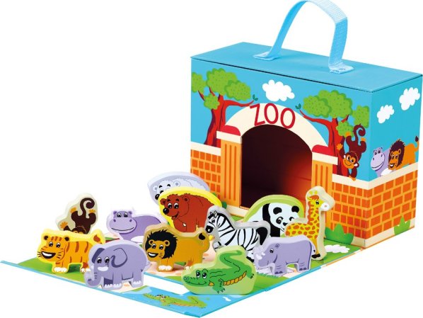 Cestovní kufřík se zvířátky ze ZOO