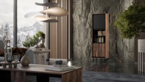 Designová vitrína SWING W-1