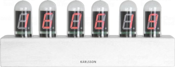Designové digitální stolní hodiny 4205 Karlsson 28cm