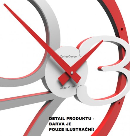 Designové hodiny 10-127-76 CalleaDesign Scarlett 45cm