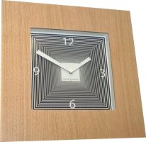 Designové hodiny Diamantini a Domeniconi Target dub 42cm
