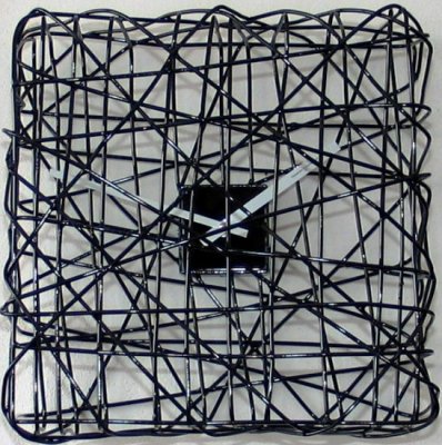 Designové hodiny Diamantini a Domeniconi Ti Aspeto black 32cm