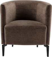 Designové křeslo Bemode hnědá/černá