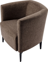 Designové křeslo Bemode hnědá/černá