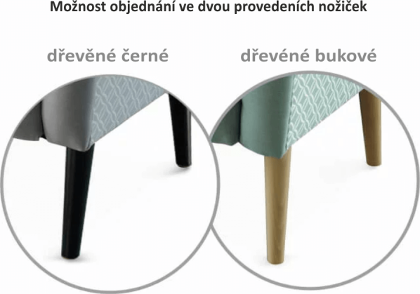Křeslo Promenoir, látka smaragdová