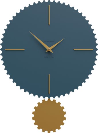 Designové kyvadlové hodiny 11-013-57 CalleaDesign Riz 54cm