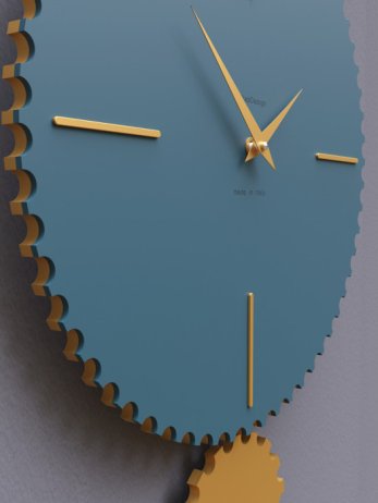Designové kyvadlové hodiny 11-013-66 CalleaDesign Riz 54cm