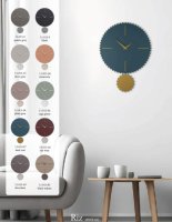 Designové kyvadlové hodiny 11-013-66 CalleaDesign Riz 54cm