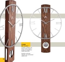 Designové kyvadlové hodiny 21543 Lowell 61cm