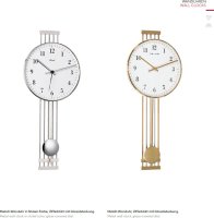 Designové kyvadlové hodiny 70981-002200 Hermle 57cm