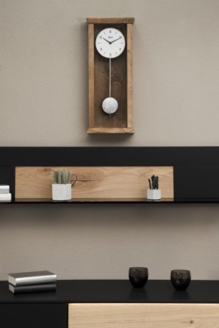 Designové kyvadlové hodiny 71002-042200 Hermle 57cm