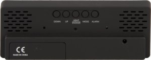 Designové LED hodiny - budík 5877BK Karlsson 16cm