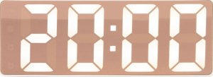 Designové LED hodiny - budík 5877WH Karlsson 16cm
